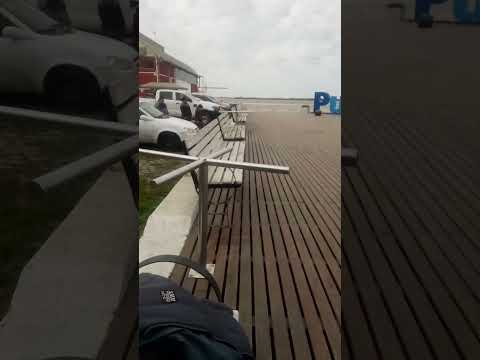 hoy estuvimos en puerto general san Martín santa fe