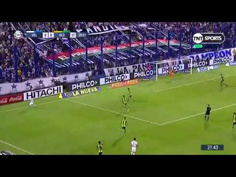 Gol de Maximiliano Romero (1-0) - Velez Sarsfield vs Aldosivi. Fecha 18. Superliga Argentina 2019/20