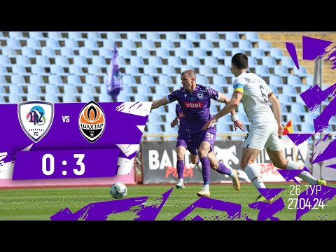 FK LNZ Cherkasy 0-3 FK Shakhtar Donetsk 