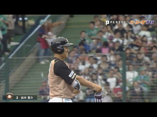 ファイターズ・田中賢 猛打賞の活躍