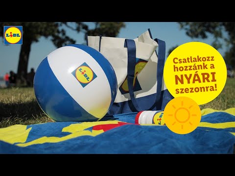 Csatlakozz a LIDL csapatához a nyári szezonra!