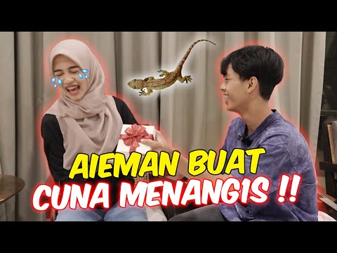 AIEMAN BUAT CUNA MENANG1S !! - PRANK BAGI CICAK