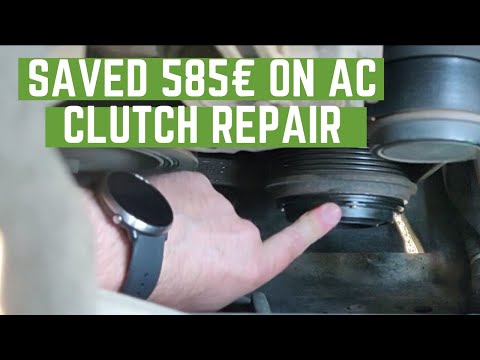How to Replace Missing AC Compressor Clutch Hub / Plate | AC Not Cooling