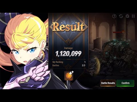 [Epic Seven] Destructive Gigantes Semi Auto - Tamarinne, Cerise, Falconer Kluri, Commander Lorina