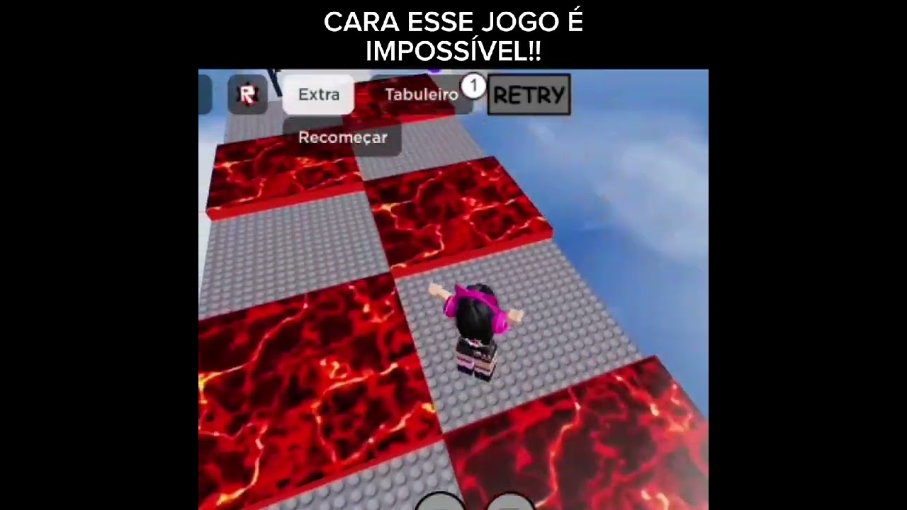 CARA ESSE JOGO É IMPOSSÍVEL!! 🤣 #shorts #jogos #fy #roblox #impossible