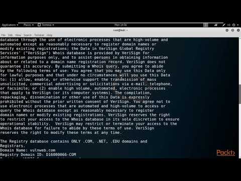 Hands On Penetration Testing with Metasploit Information Gathering | packtpub com