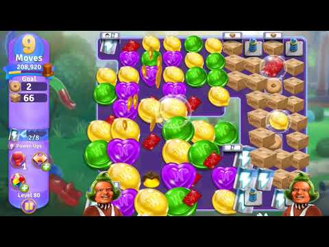 Wonka’s world of candy level 80