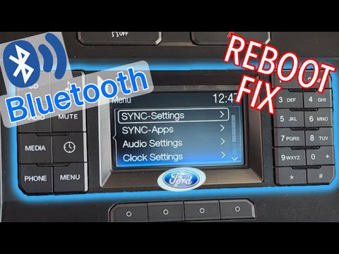 Ford Sync Bluetooth Fix - Reboot
