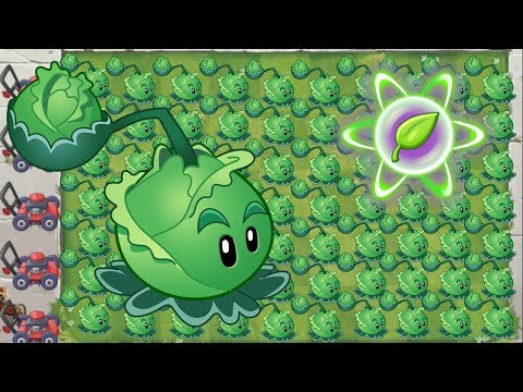 999 Cabbage-pult Max Level in Plants vs Zombies 2 Mobile