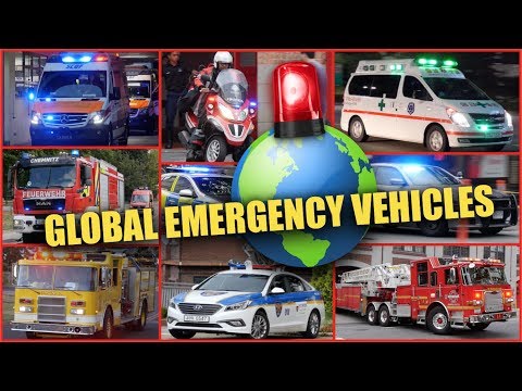 BEST OF | Emergency Vehicles Around The World!