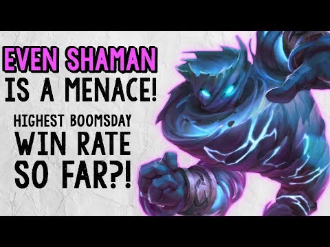 EVEN SHAMAN HAS REALLY STRONG WIN RATES! | The Boomsday Project | Hearthstone