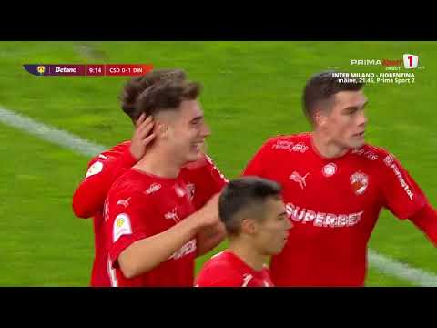 GOOOL! CS Dinamo - Dinamo 0-1. Caragea deschide scorul