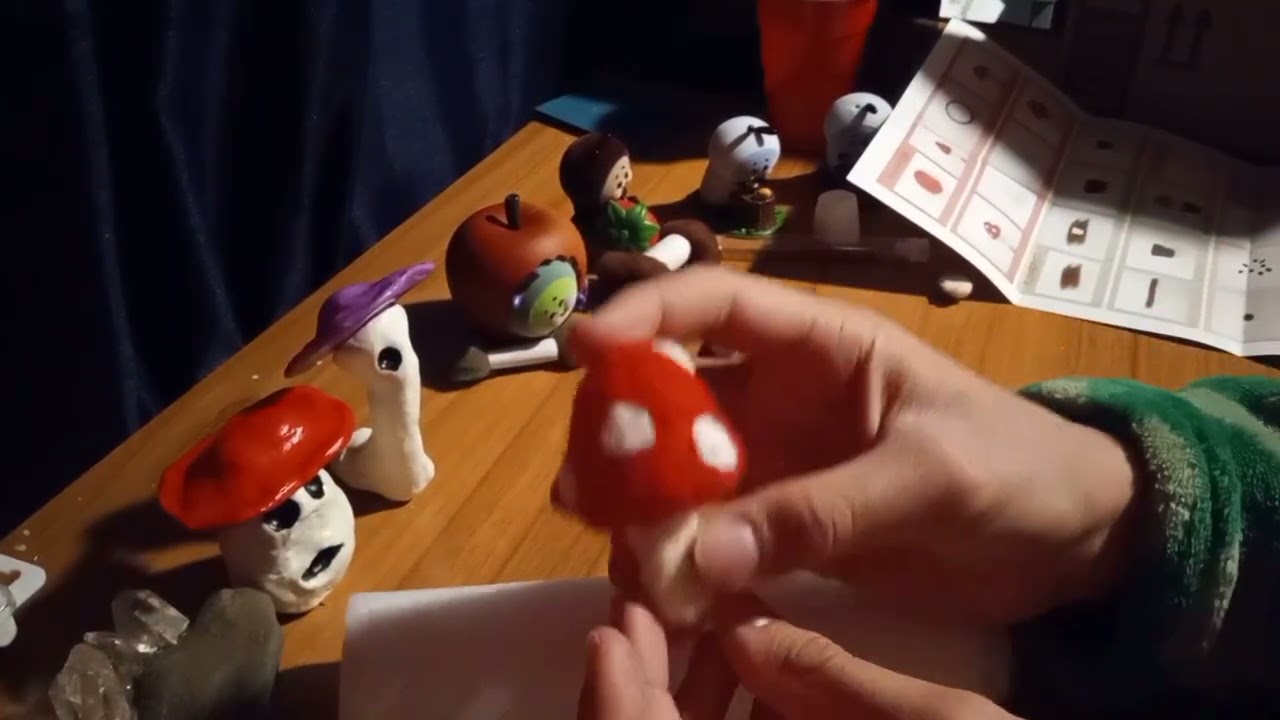 44th Street Needle Co. Needle felting kit review. (Mushroom)