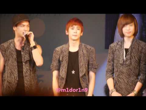 111122 Chunji, Niel, CAP [Talk cut ] @korea university