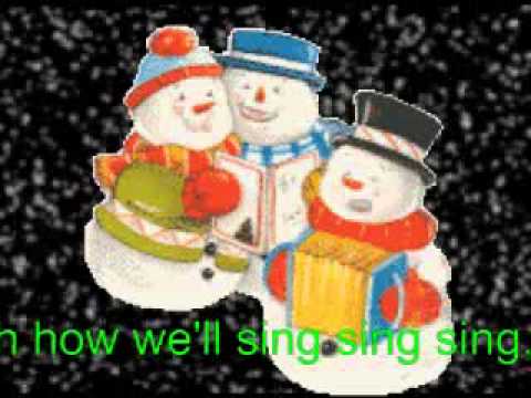 Mandy Miller. A Christmas Song. Snowflakes. 1956. With Words. For kids everywhere