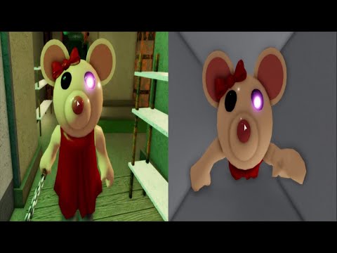 Redesign Mousy vs Bot Mousy Jumpscare - Roblox Piggy Book 1