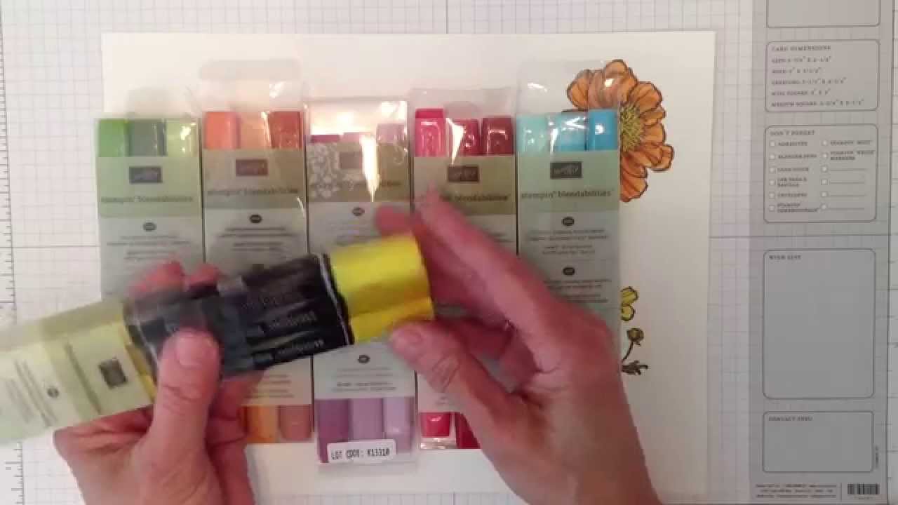 Stampin'Up Blendabilities Tutorial