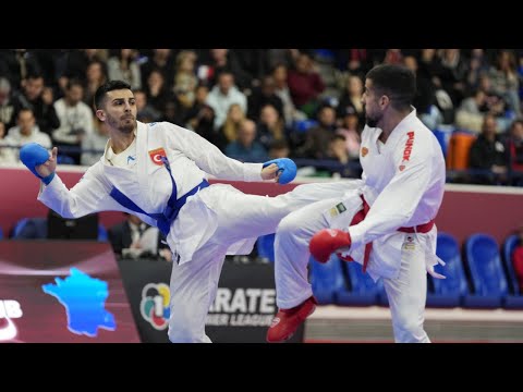 Best Bouts of Karate1Paris: MALE KUMITE -60KG | WORLD KARATE FEDERATION