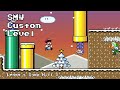 SMW Custom Level Lemmy S Snow Hill 1