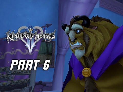 Kingdom Hearts 2.5 Final Mix Walkthrough Part 6 - Beast's Castle (Kingdom Hearts 2)