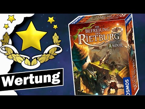 Die Befreiung der Rietburg (ANDOR) - Brettspiel Sterne Wertung | Brettspiele SIMBJO