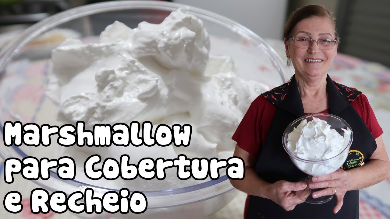 Marshmallow para Cobertura ou Recheio de Bolos e Tortas #249