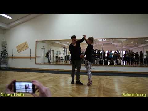 Chris DC & Malvi - Workshop Salsa II (mit Erklärungen) (Fulda Salsaevent 2018)