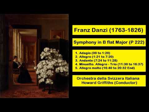 Franz Danzi (1763-1826) - Symphony in B flat Major (P 222)