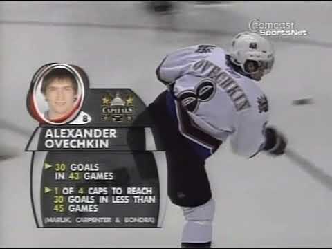 January 16 2006 Ovechkin THE GOAL Capitals at Coyotes HQ
