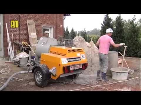 putzmeister p 13 в работе