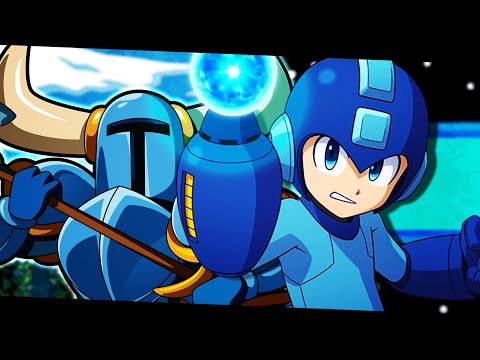 Mega Man vs Shovel Knight (ft. UBERocity, Dilly! & VinnyO)
