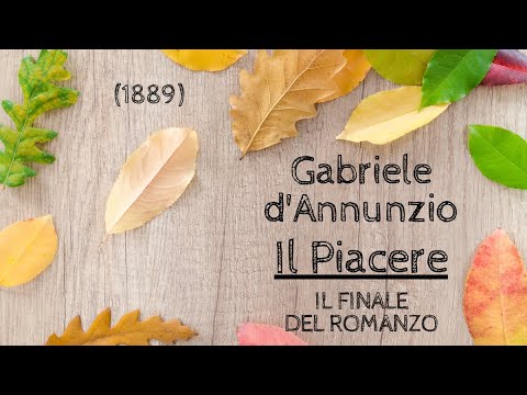 Il finale de "Il piacere" di Gabriele d'Annunzio come morte simbolica dell'estetismo