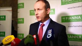 Fianna Fáil leader Micheal MArtin on public sector pay