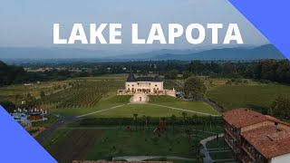 Georgia's most expensive hotel - Lake Lapota