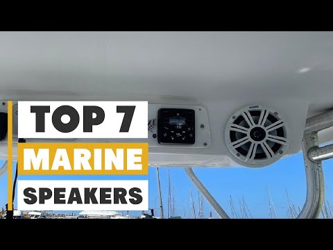 Best Marine Speakers for Boats – 7 Top-Rated Audio Systems