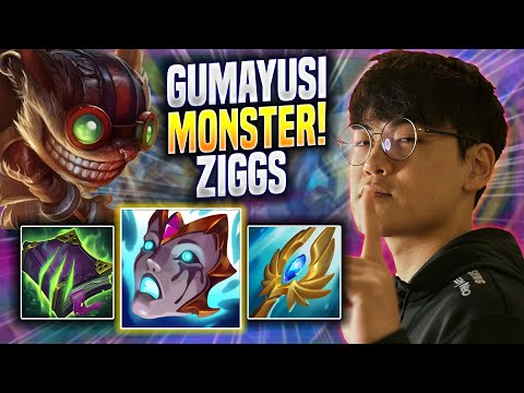 GUMAYUSI IS A MONSTER WITH ZIGGS! - T1 Gumayusi Plays Ziggs ADC vs Kai'sa! | Preseason 2023