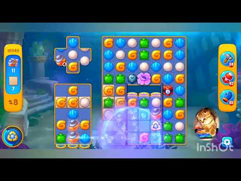 Fishdom,10349 level,no Booster - 10349 уровень, прохождение без бустеров.