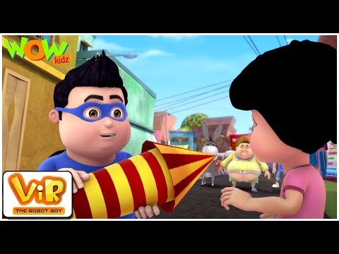 Vir The Robot Boy | Hindi Cartoon For Kids | Fursatganj ki diwali | Animated Series| Wow Kidz