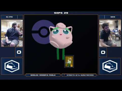 S@PS 29 Melee Singles -Arc Tres (Jigglypuff/Ice Climbers) vs Semi (Peach/Fox) - Loser's Finals