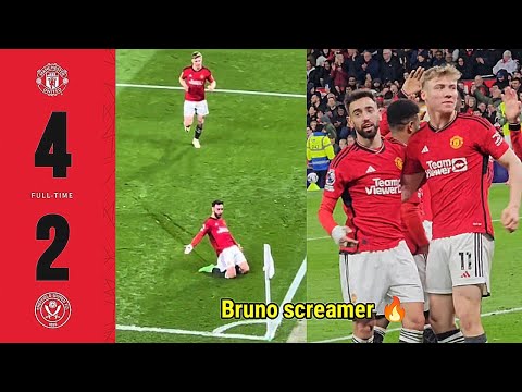 Manchester United vs Sheffield United (4-2) Extended Highlights and All Goals 🔥