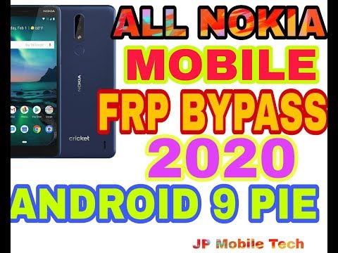 All NOKIA 2020 FRP/Google Lock Bypass Android 9 Pie without PC | NO TALKBACK