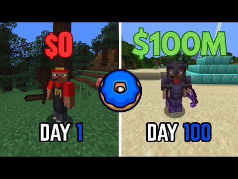 From Broke to Rich: 100 Days on the Donut SMP EP.1