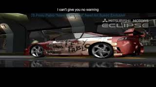 25 Petey Pablo &quot;Need For Speed&quot; Need for Speed Exclusive