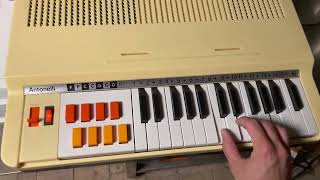 Video thumbnail for Antonelli "golden organ" - Quick test and sound sample by fabianswebworld