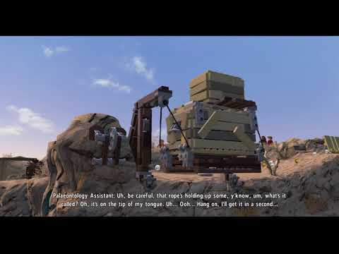 LEGO Jurassic World free play level 1 Prologue all collectibles