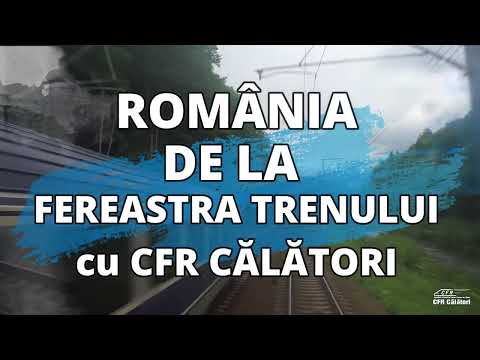 România de la fereastra trenului cu CFR CĂLĂTORI