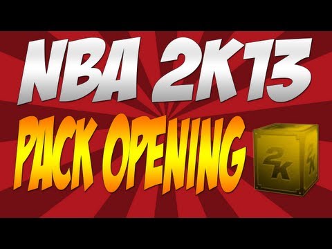 NBA 2K13 My Team 100,000 VC Pack Opening - Big Spender