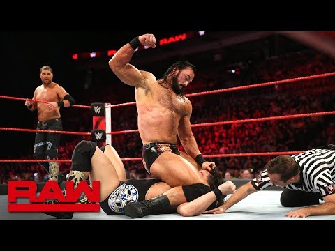 The B-Team vs. Dolph Ziggler & Drew McIntyre - Raw Tag Team Championship Match: Raw, Sept. 3, 2018