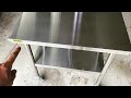 VEVOR 36” x 24” Stainless Steel Portable Commercial Kitchen Work / Prep Table, Awesome! #vevor