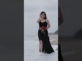 Saniya Babu Hot Look At Beach Side Saniyababu Reels Hotlook Actress Beach Southindian Shorts